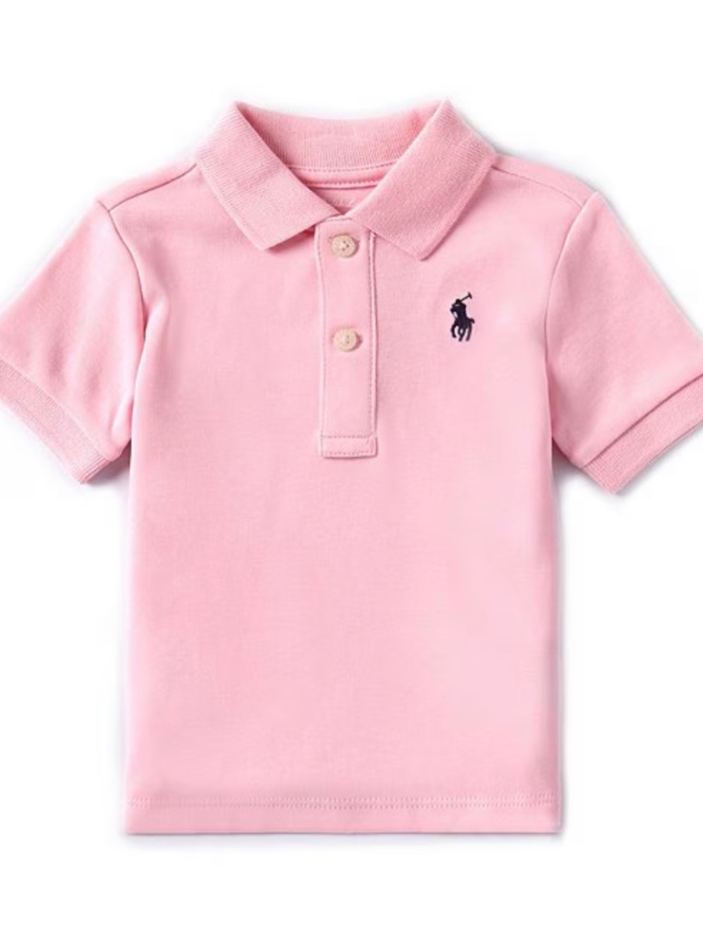 Ralph Lauren Baby Boys Short Sleeve Interlock Polo Shirt